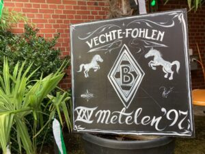 Das Emblem der Vechte-Fohlen Metelen '97